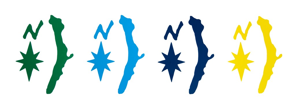 Island Logo Euro Sticker