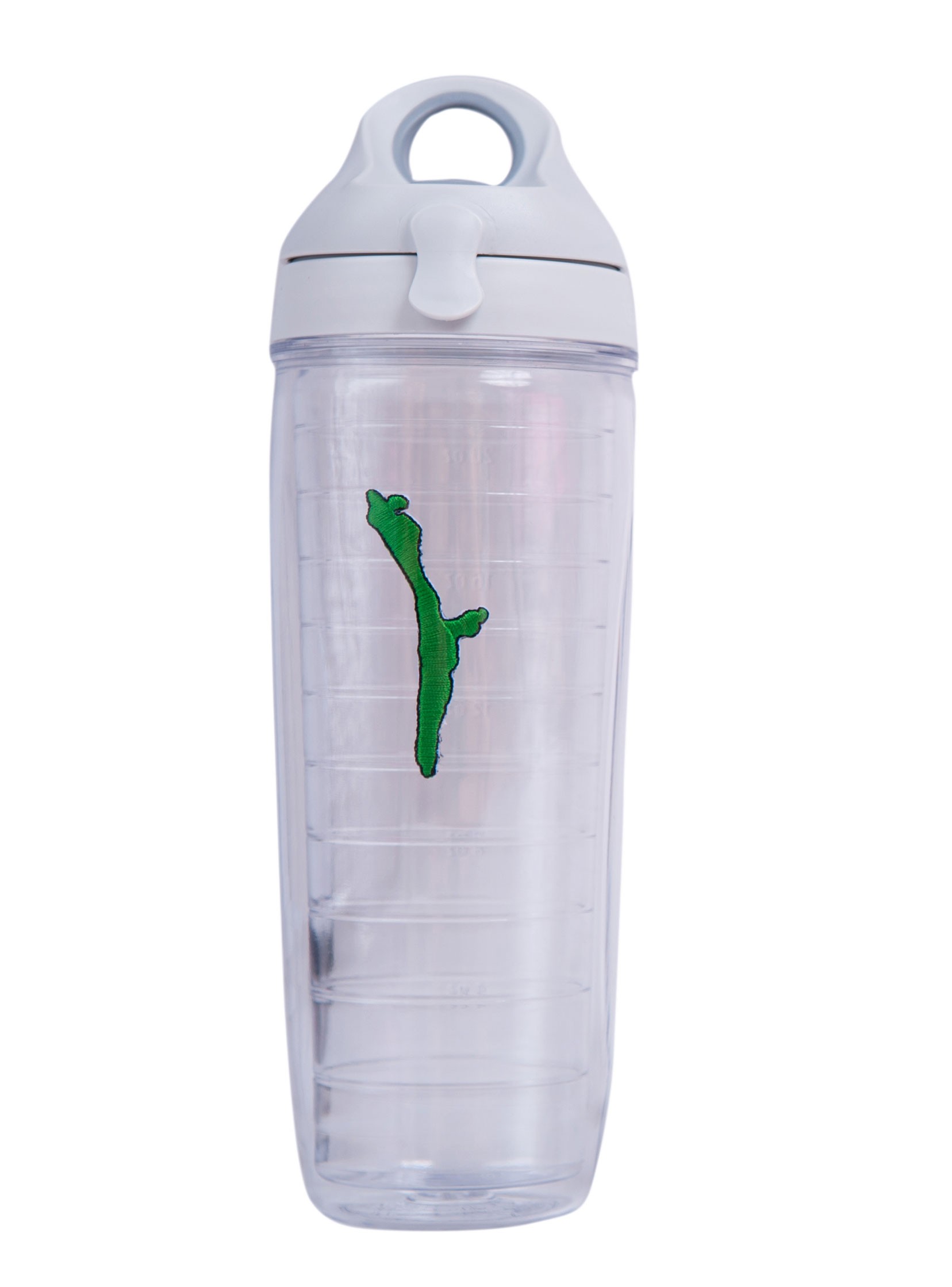 24 oz Clear 1216883 Tervis Michigan State College Pride Water Bottle with Grey Lid