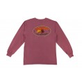 Boca Grande Outfitters Long Sleeved Fly Logo T-Shirt - Red