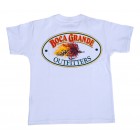 Boca Grande Outfitters Kids Short Sleeved Fly Logo T-Shirt White