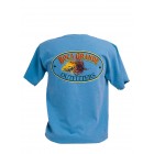 Boca Grande Outfitters Short Sleeved Fly Logo T-Shirt - Bay