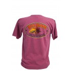 Boca Grande Outfitters Short Sleeved Fly Logo T-Shirt - Nantucket Red