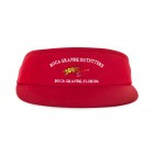 Fly Logo Tour Visor - Red